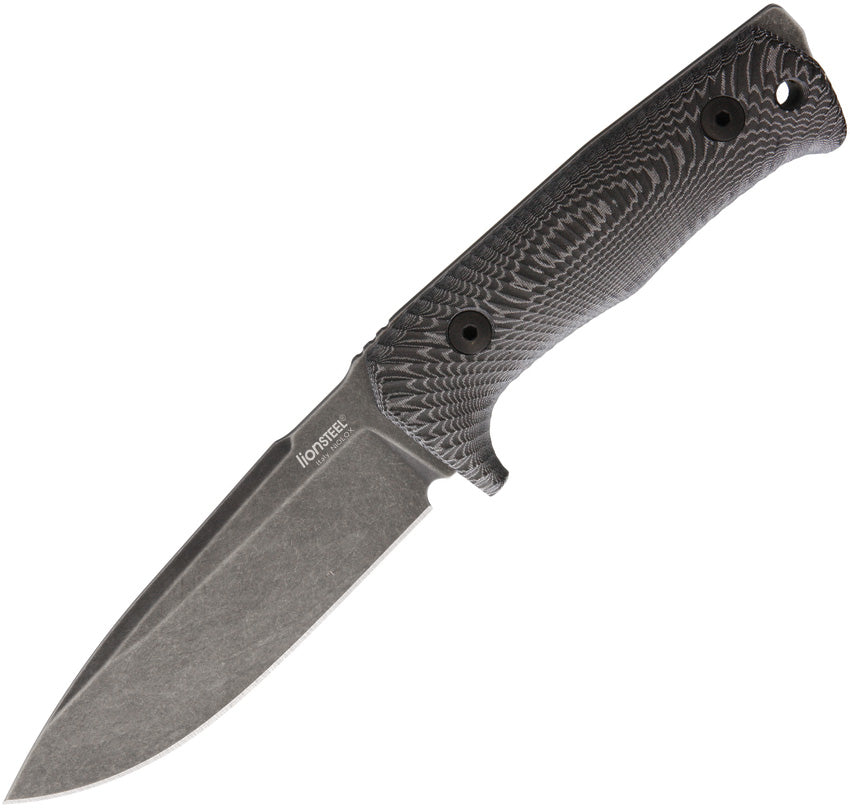 T5 Fixed Blade Black T5B-MI