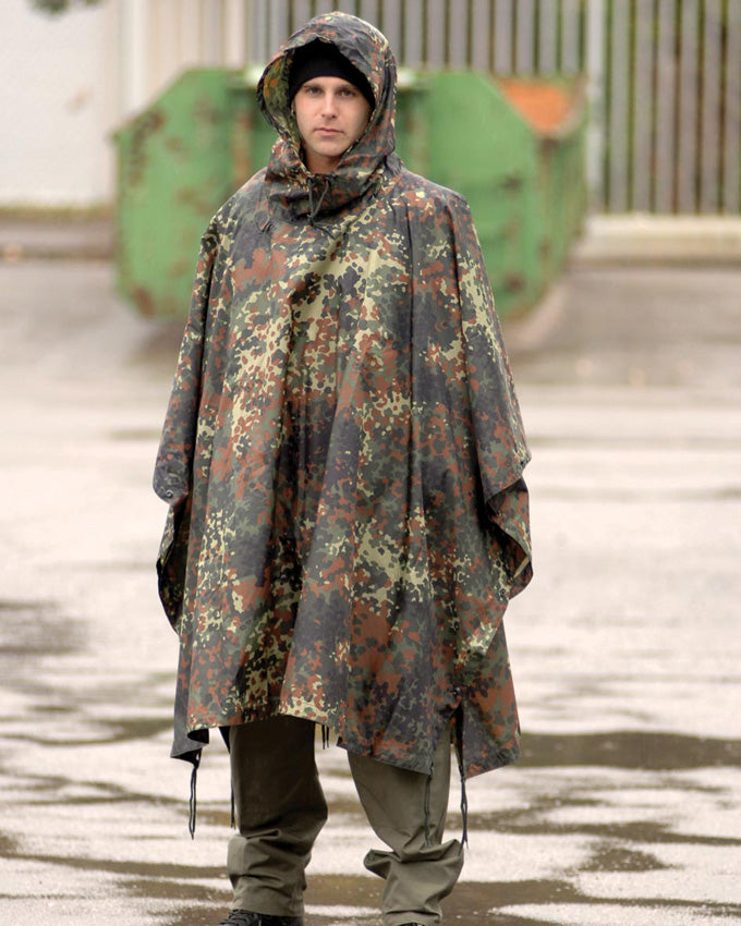 Flecktarn Ripstop Poncho 10630021
