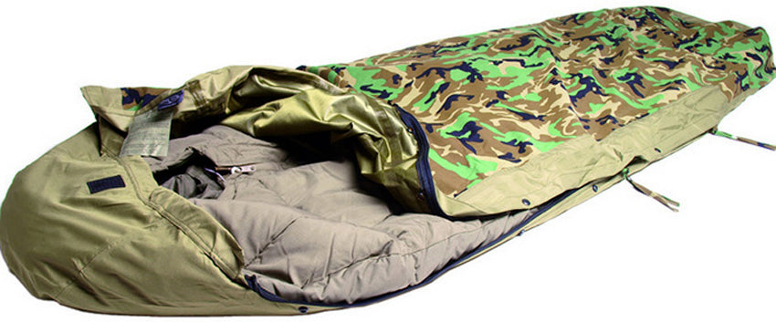 Woodland Camo Sleeping Bag C 14115020