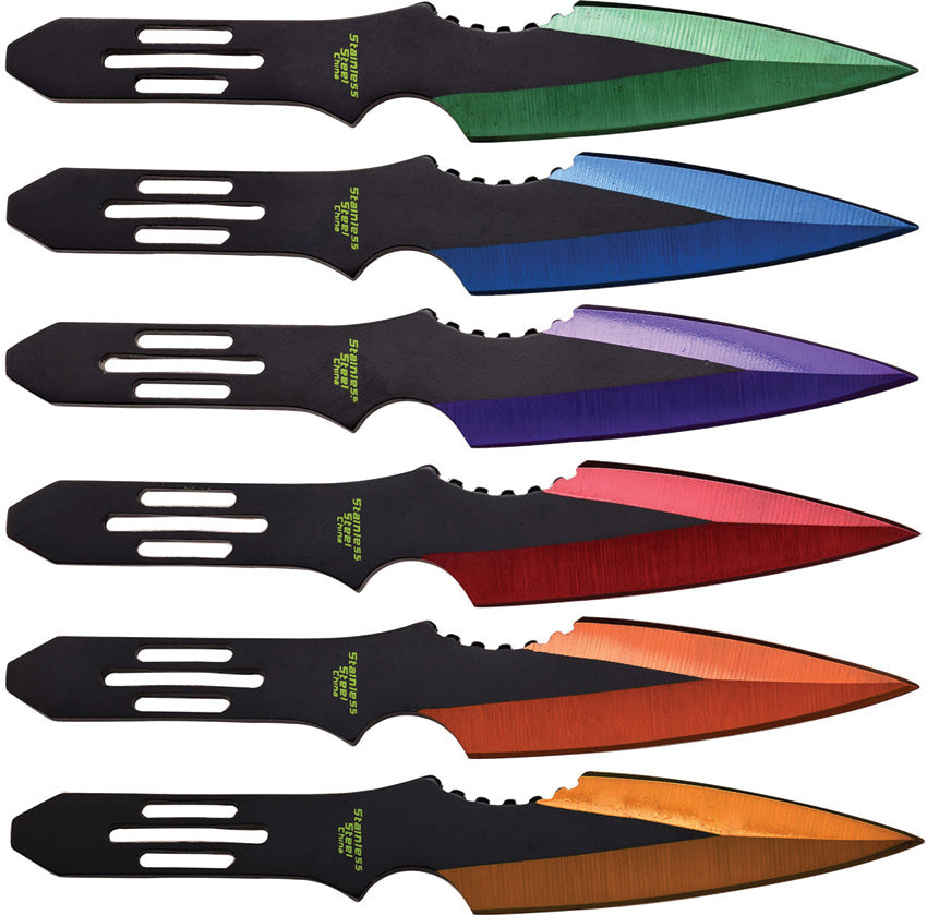 Throwing Knife Set PP-595-6MC