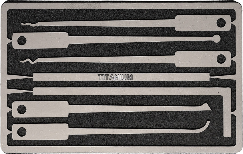 Covert Titanium Lock Pick TI LOCK PICK CARD