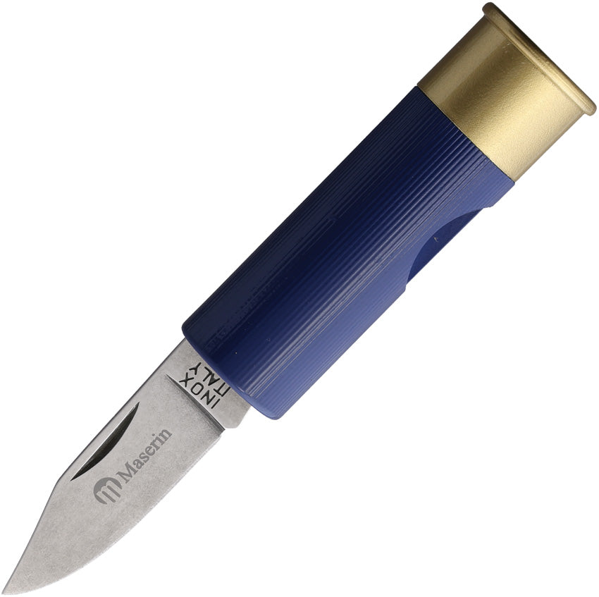 Shotgun Shell Knife Blue 70/B
