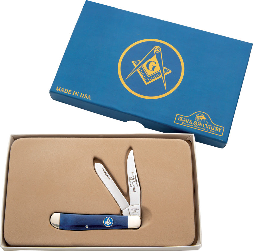 Masonic Trapper Blue S607M