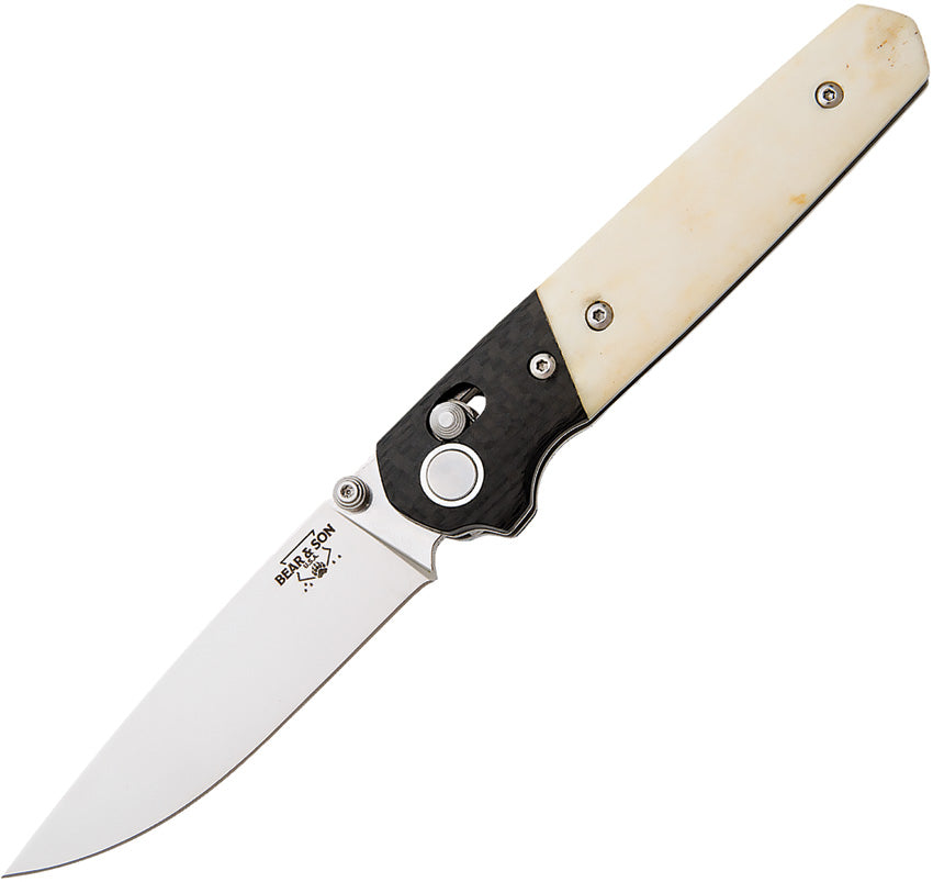 Lawman Slidelock White Bone WSB22