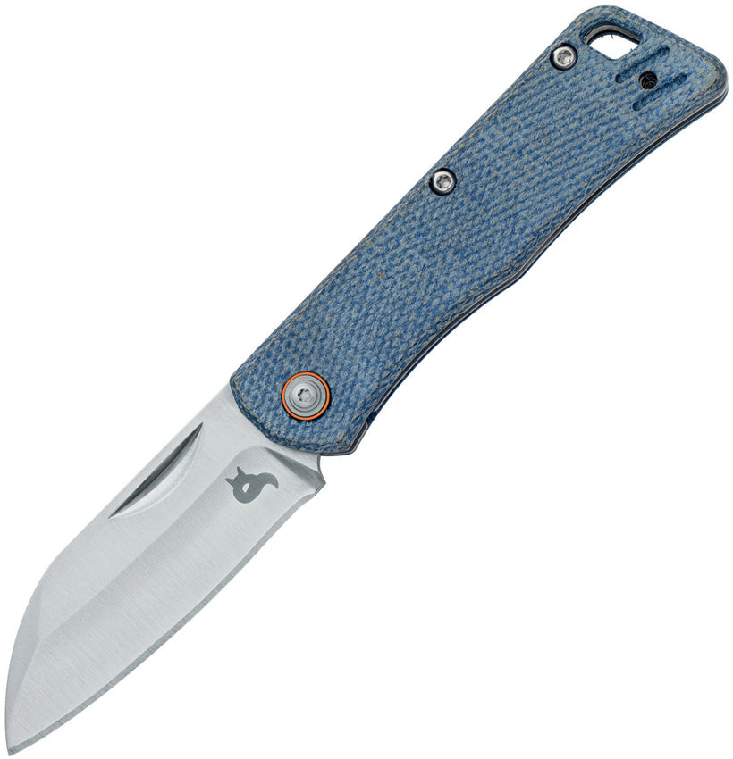 Teeny Linerlock Blue Micarta
