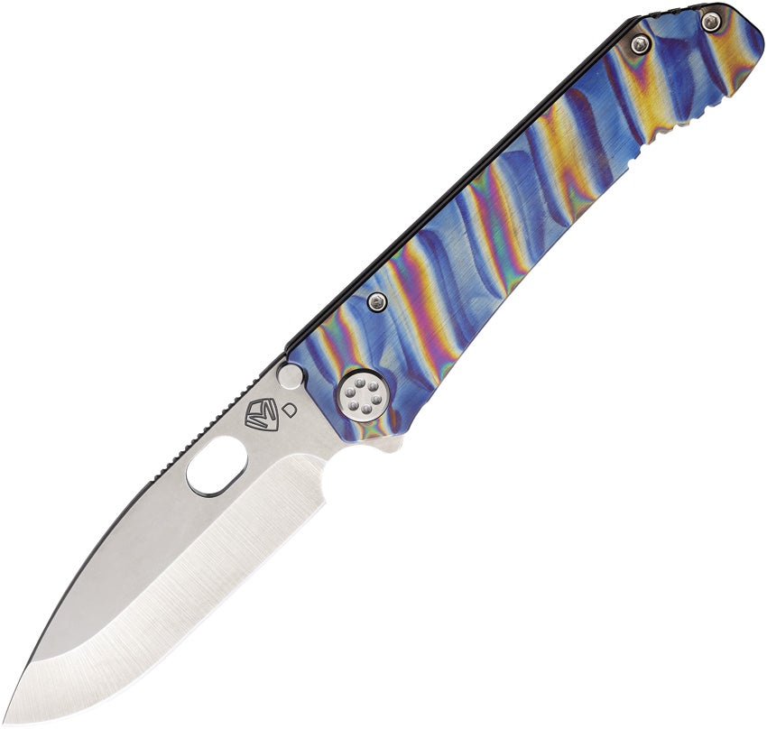 187 DP Framelock Tiger MK002DTQ-03TM-TSCF