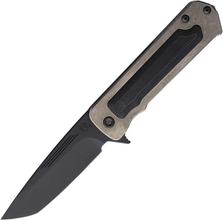 TFF-4 Framelock Tanto Black MK1404PT-01TM-TPCP