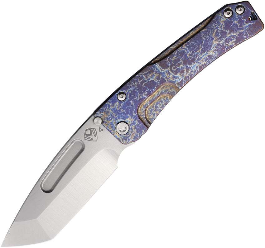 Slim Midi Framelock Flame MK2014TT-03A2-TSCF