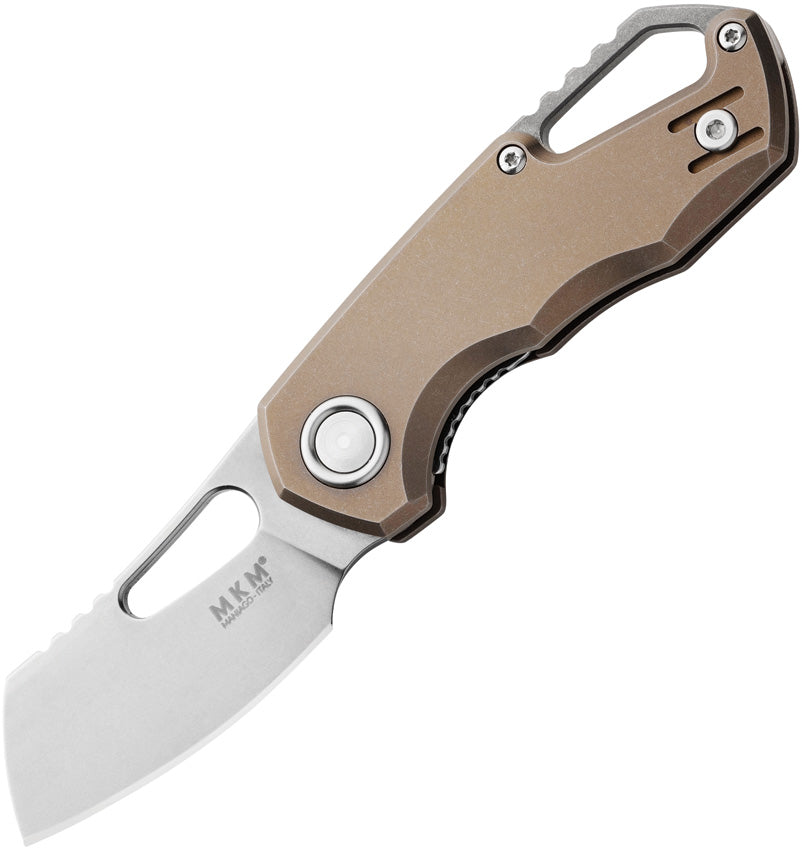 Isonzo Linerlock Cleaver TI MK FX03M-2TBR