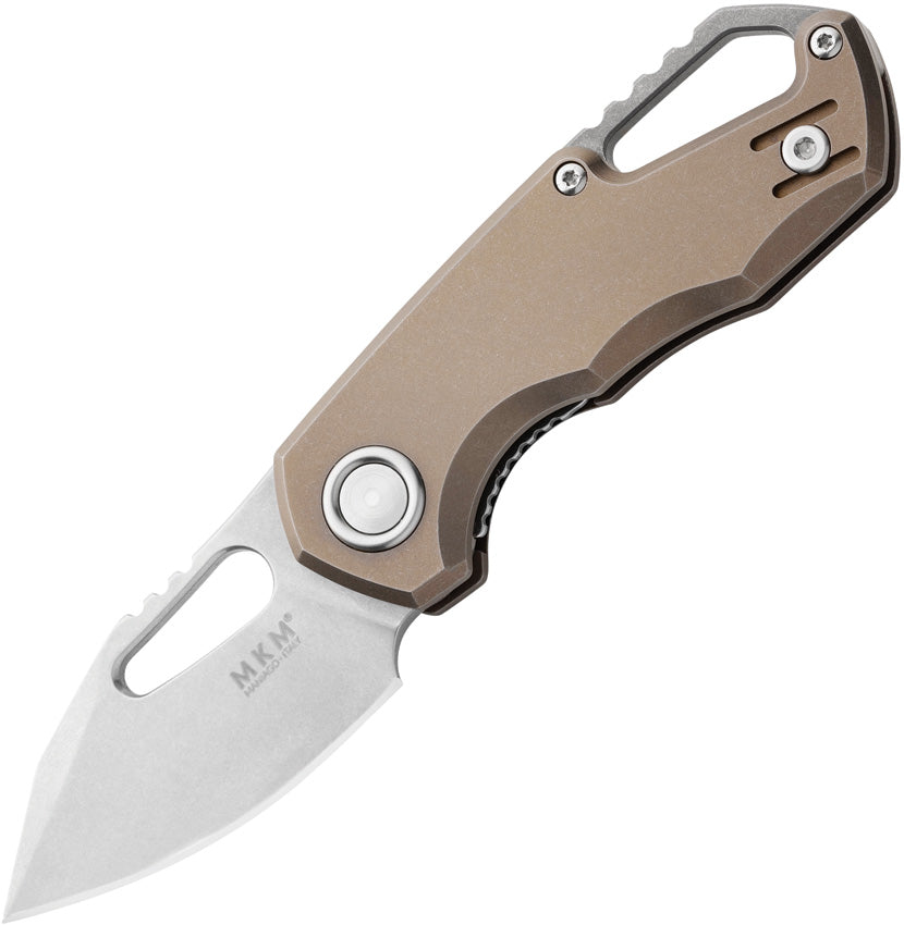 Isonzo Linerlock Clip Point TI MK FX03M-3TBR