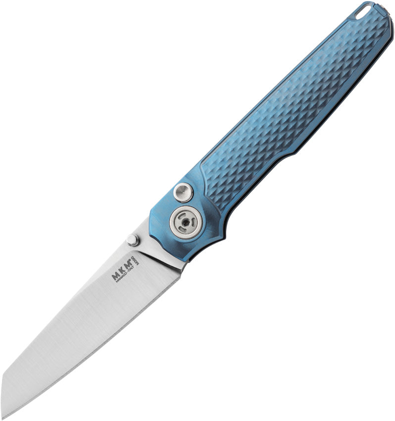 Miura Button Lock Ti Blue MK MI-TBL