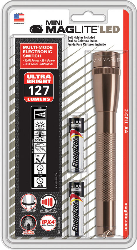 Mini Maglite LED 2AA Copper SP22JYH