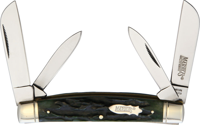 Congress Green Stag Bone KB402 GREEN STAG BONE