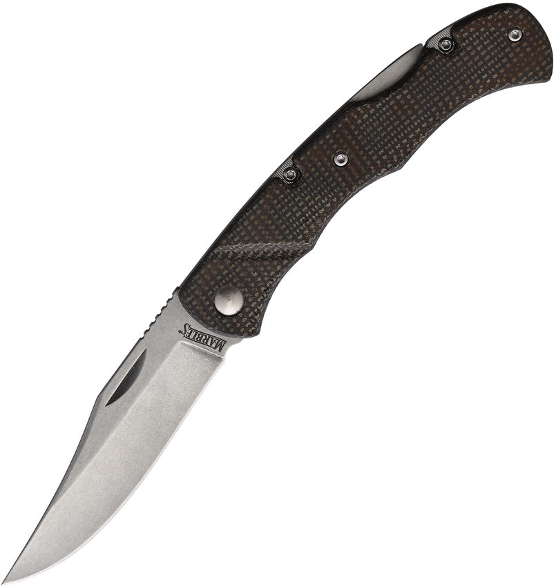 Lockback Brown Micarta MR585 / BZ011418