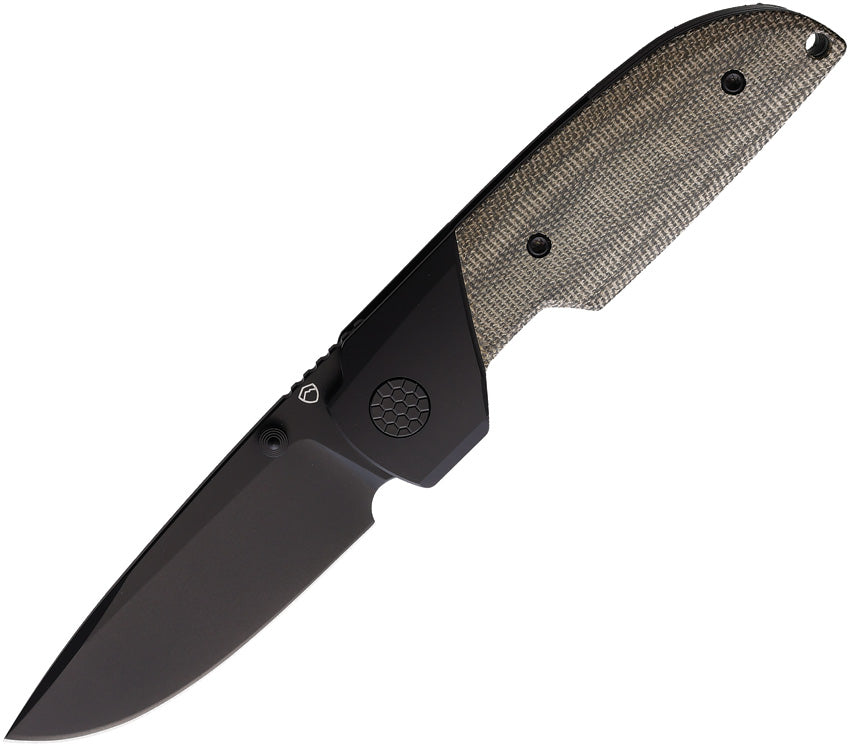 Basilisk Framelock Green BASILISK-BLK-TI-GRN