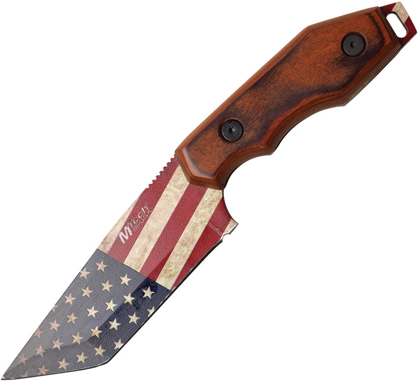 American Flag Fixed Blade MT-20-87A