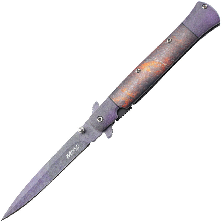 Linerlock A/O Brn/Purple MT-A2041BN