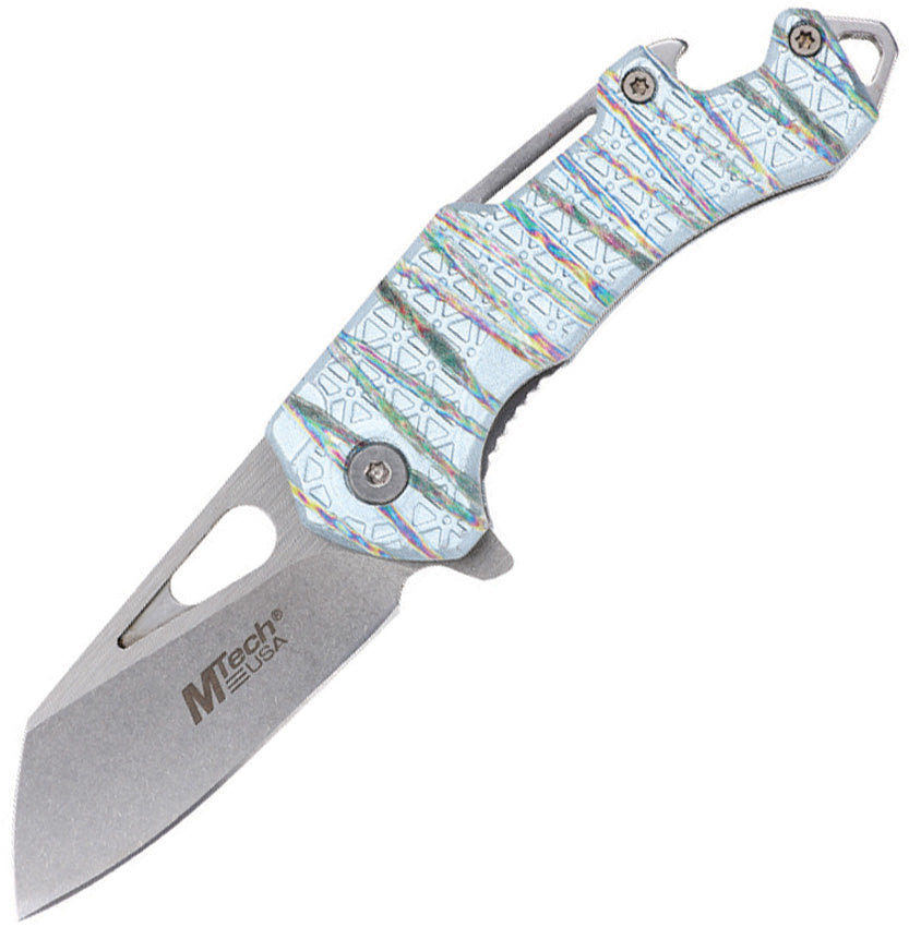 Flame Linerlock A/O Rainbow MT-A822SBG