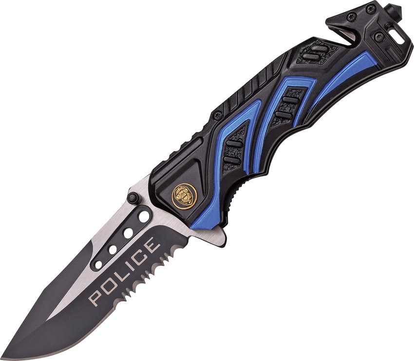 Rescue Linerlock Police A/O MT-A865PD