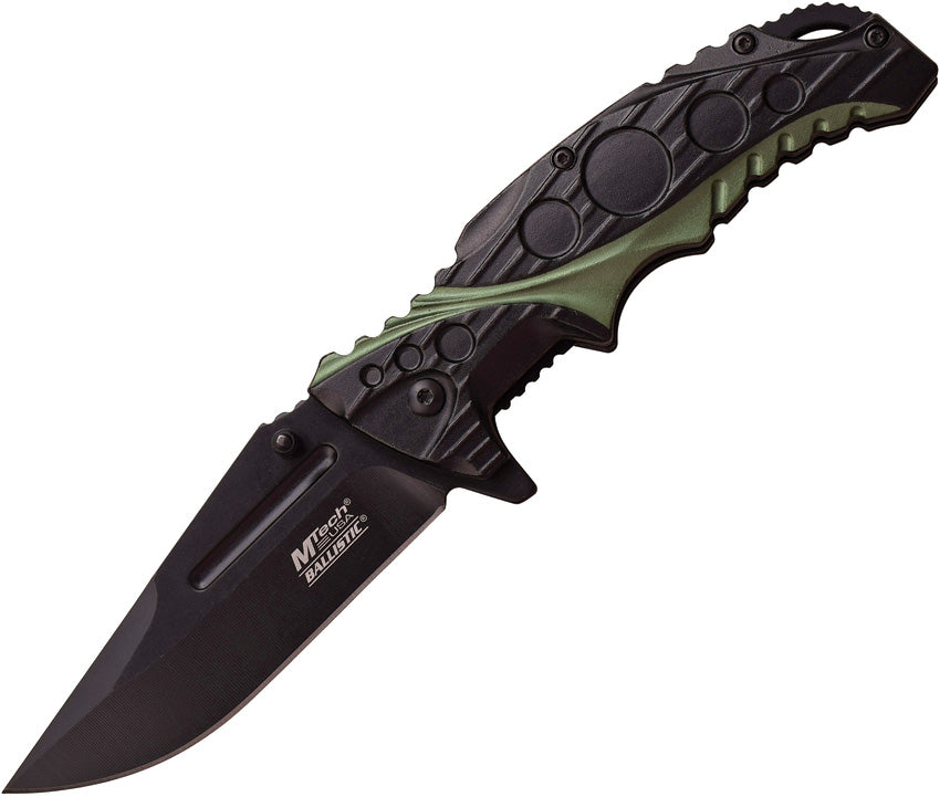 Linerlock A/O Black/Green MT-A957BG