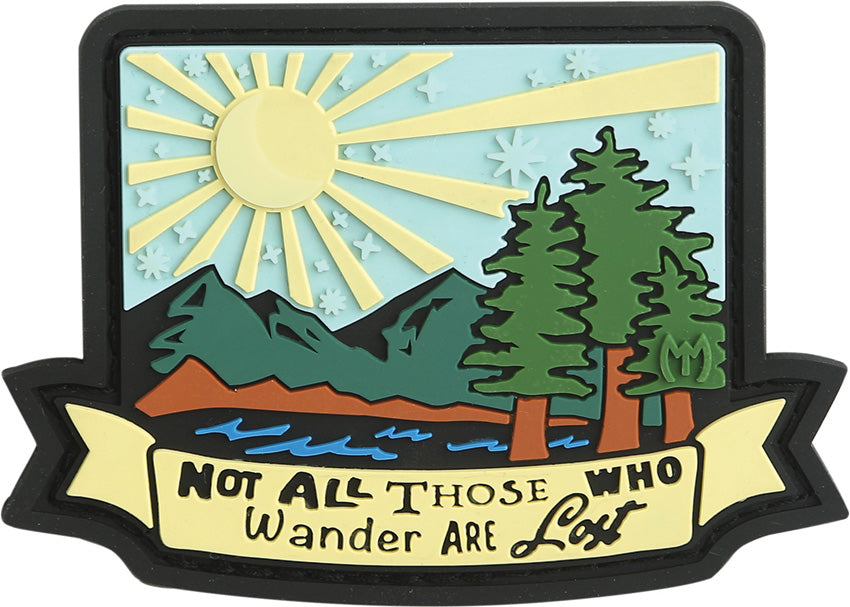 Wander Not Lost Patch Color WNDRC