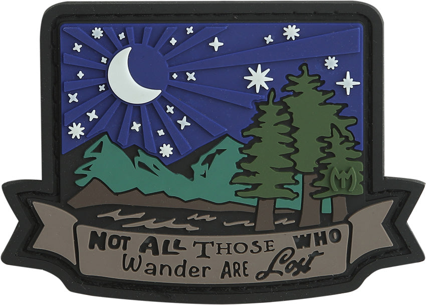 Wander Not Lost Patch Glow WNDRZ