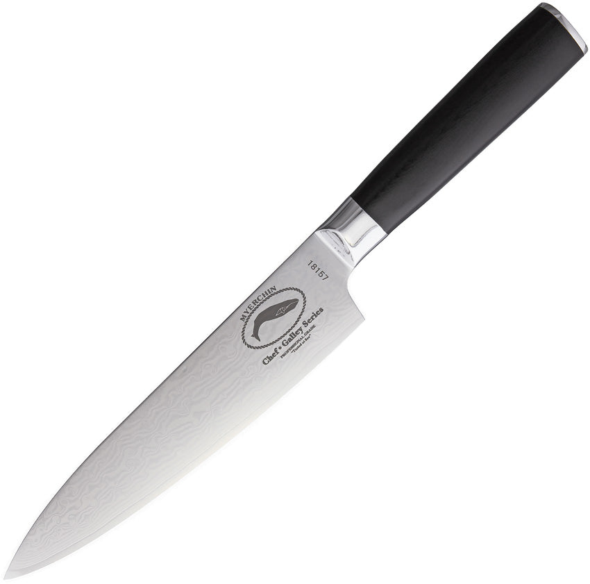 Galley Chefs Knife Damascus G100