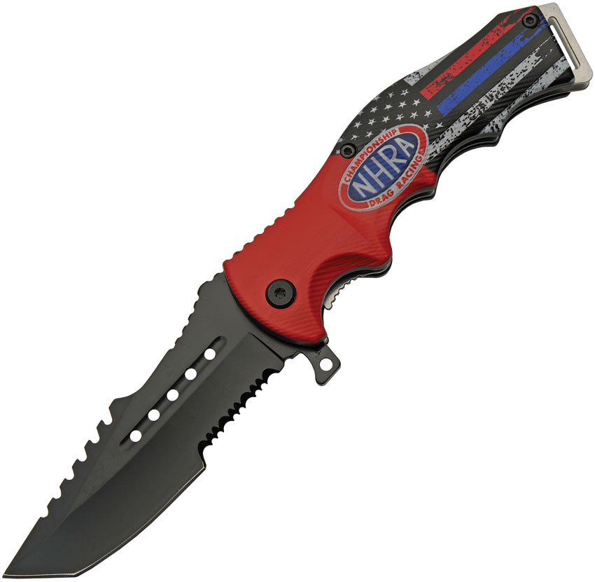 Half Flag Linerlock A/O SZ-NHRA-0050