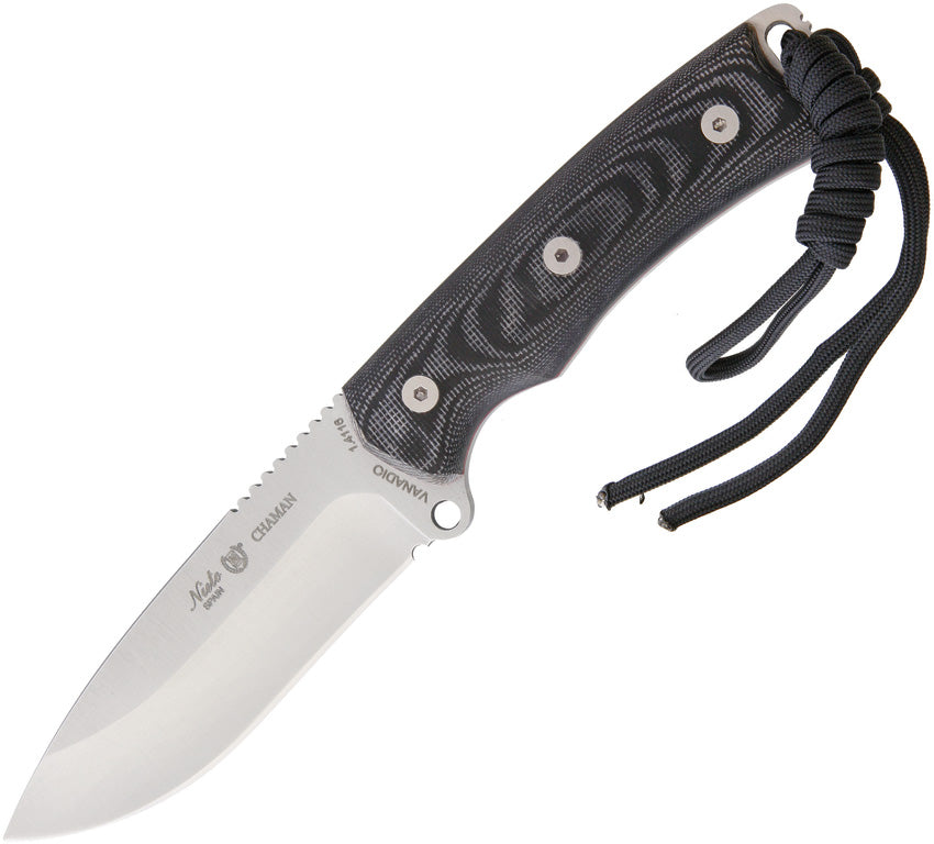 Chaman Basic Black Micarta 140-M