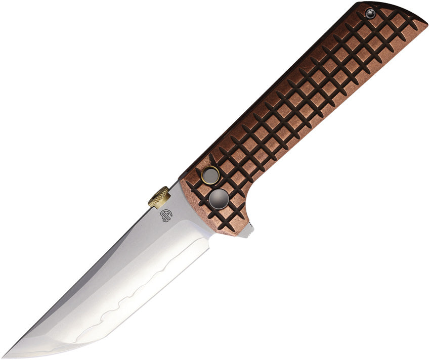 Chop 2 Button Lock Copper