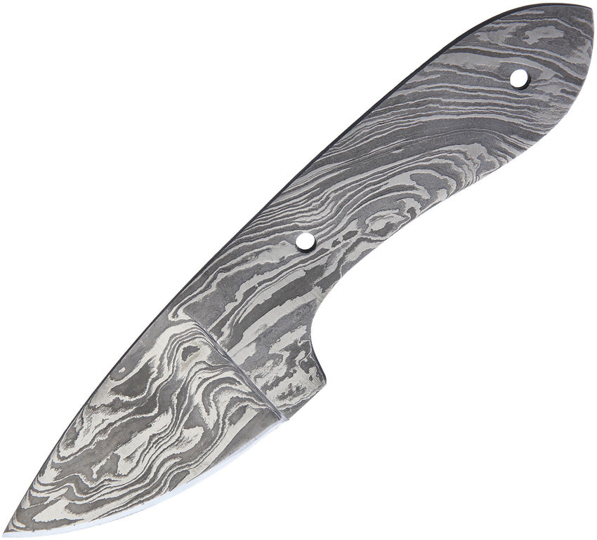 Drop Point Damascus Blade BL124 / SM1008