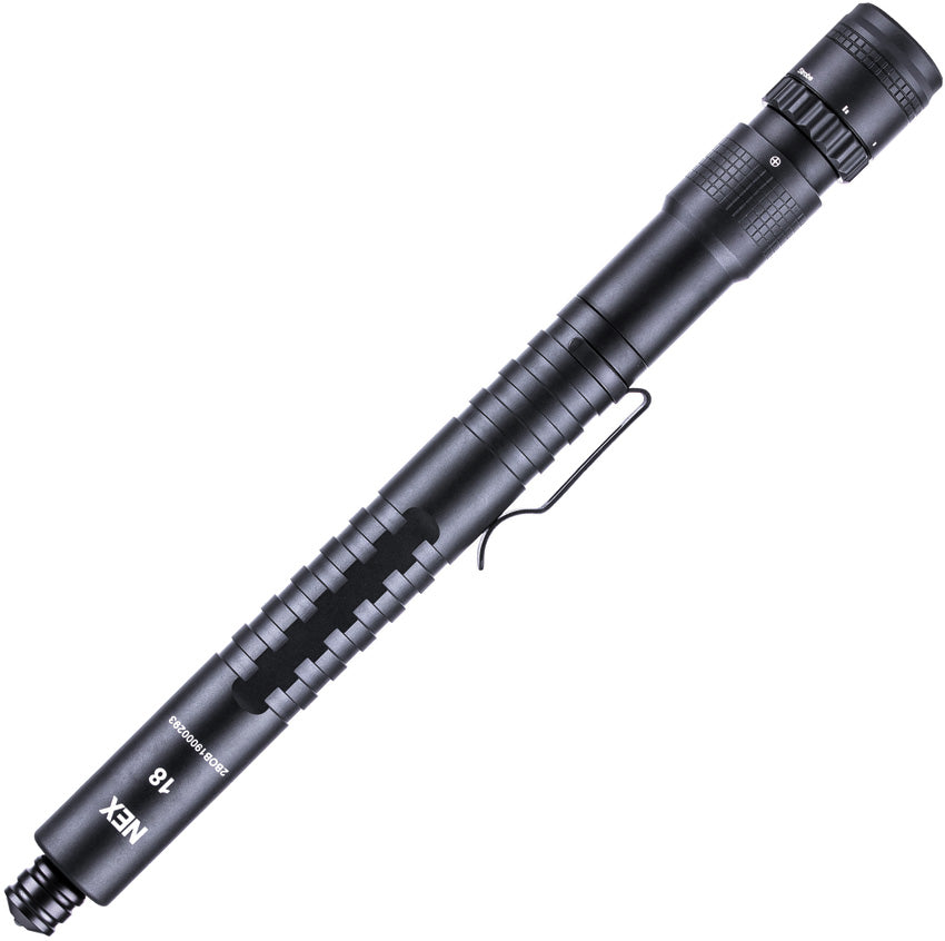 NEX 18 Baton with Flashlight BT120097