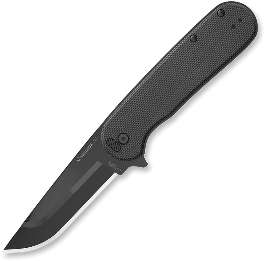 Razor VX3 Linerlock A/O Black VX330A