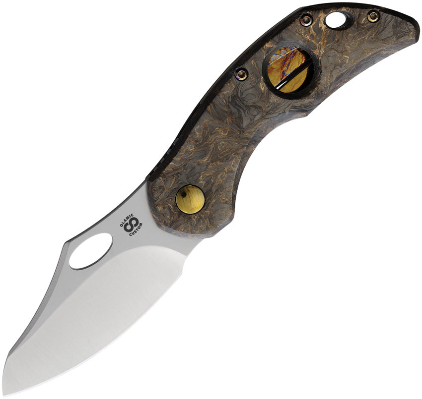 Busker Framelock Gold CF BCFSE982