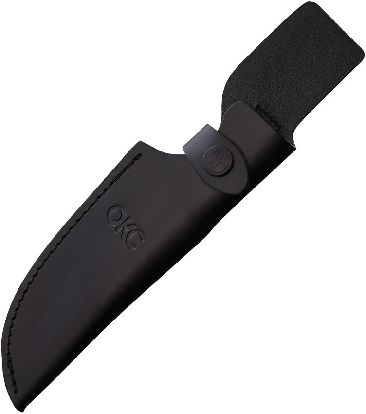Recurve Black Leather Sheath 40-20-3625