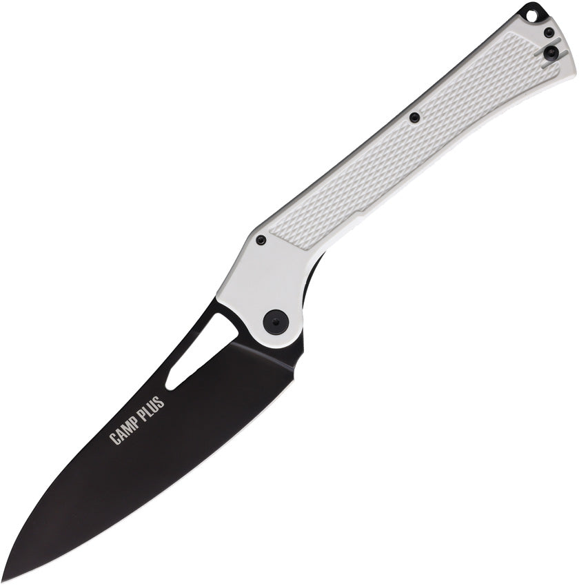 Camp Plus EDC Linerlock Wht CP LARGE KNIFE OD WHITE TC