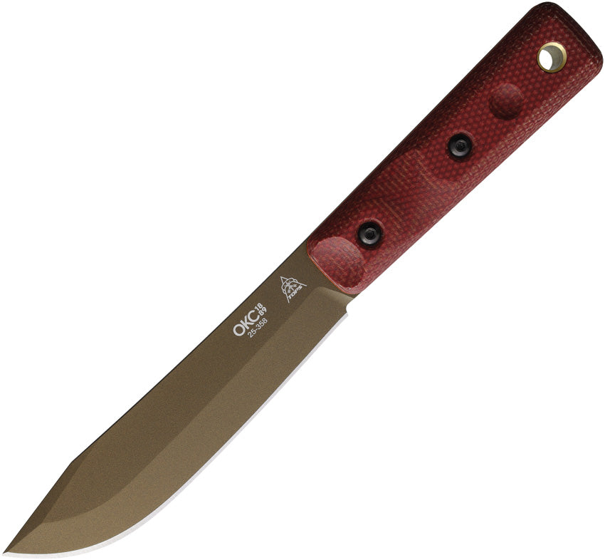 XL Hunter Fixed Blade Red Mic ON7026