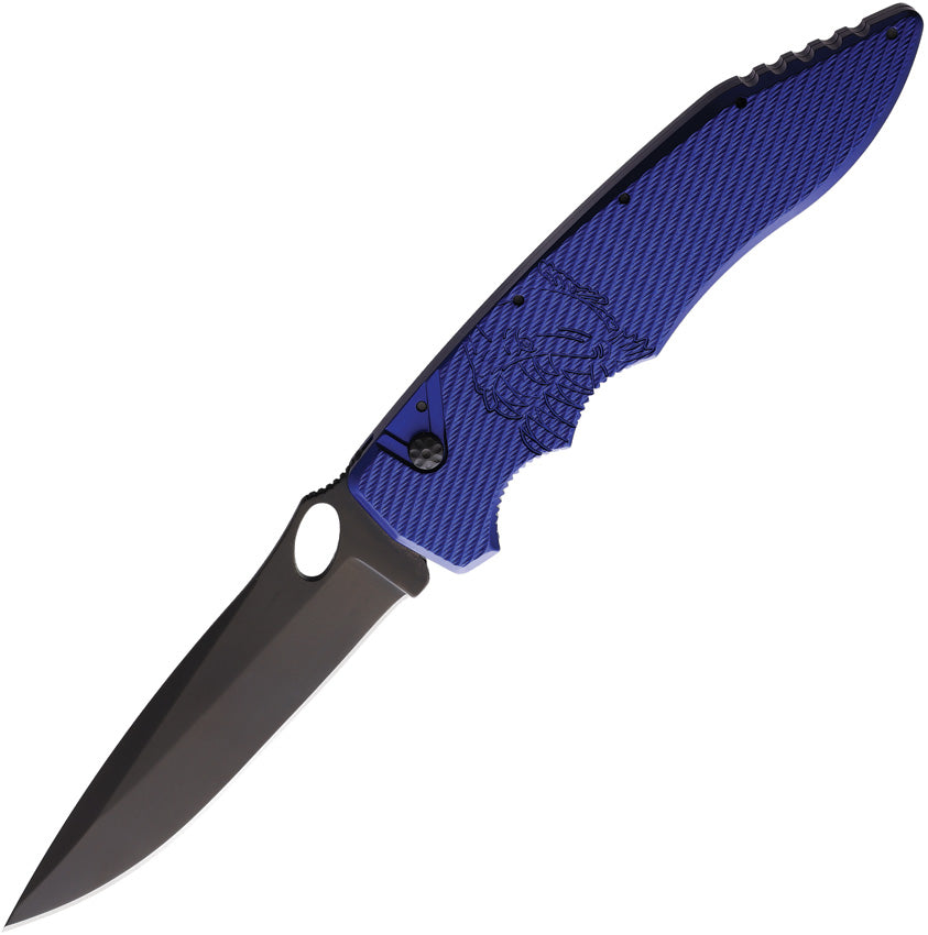 Auto Predator Button Lock Blu P-10BT