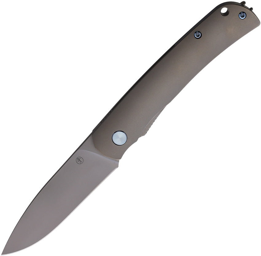 User II Framelock Gray PMP045 SILVER/ BLUE SCREWS