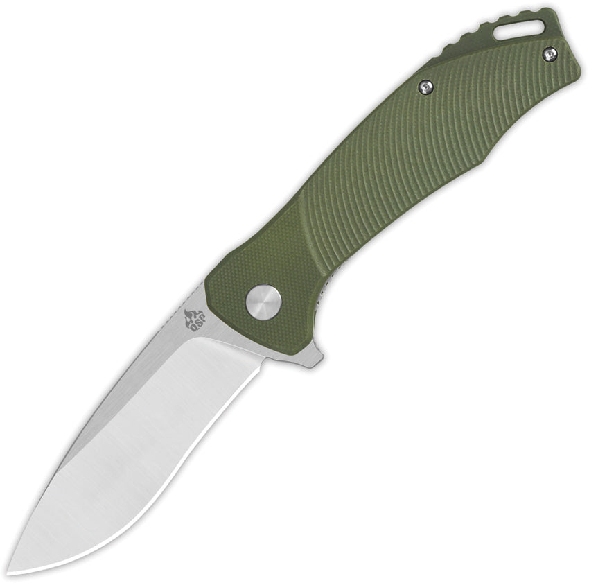 Raven Linerlock Green G10 QS122-B1