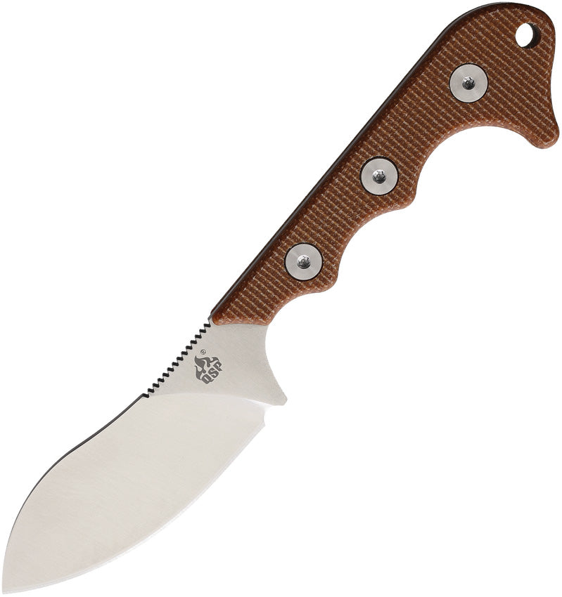 Neckmuk Neck Knife Brown QS125-E