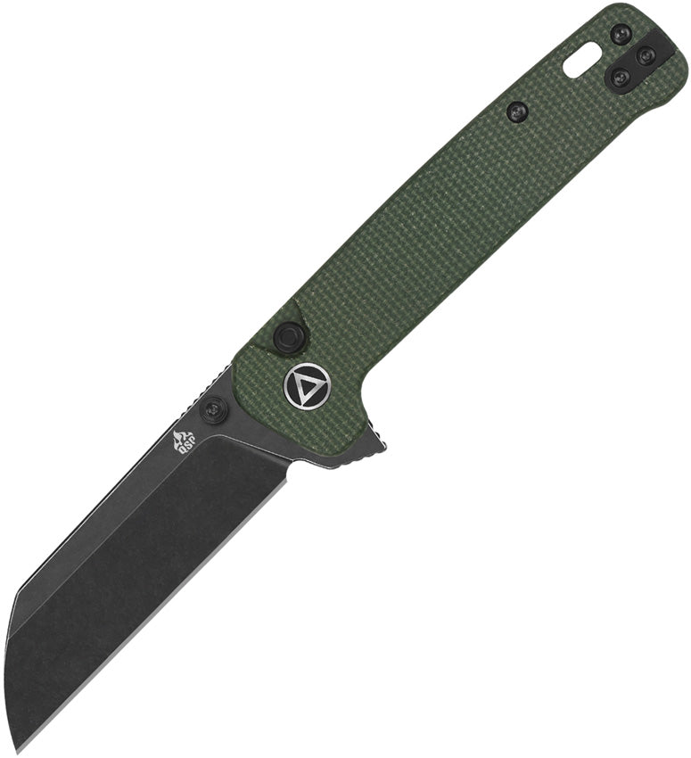 Penguin Button Lock Blk Green QS130BL-C2