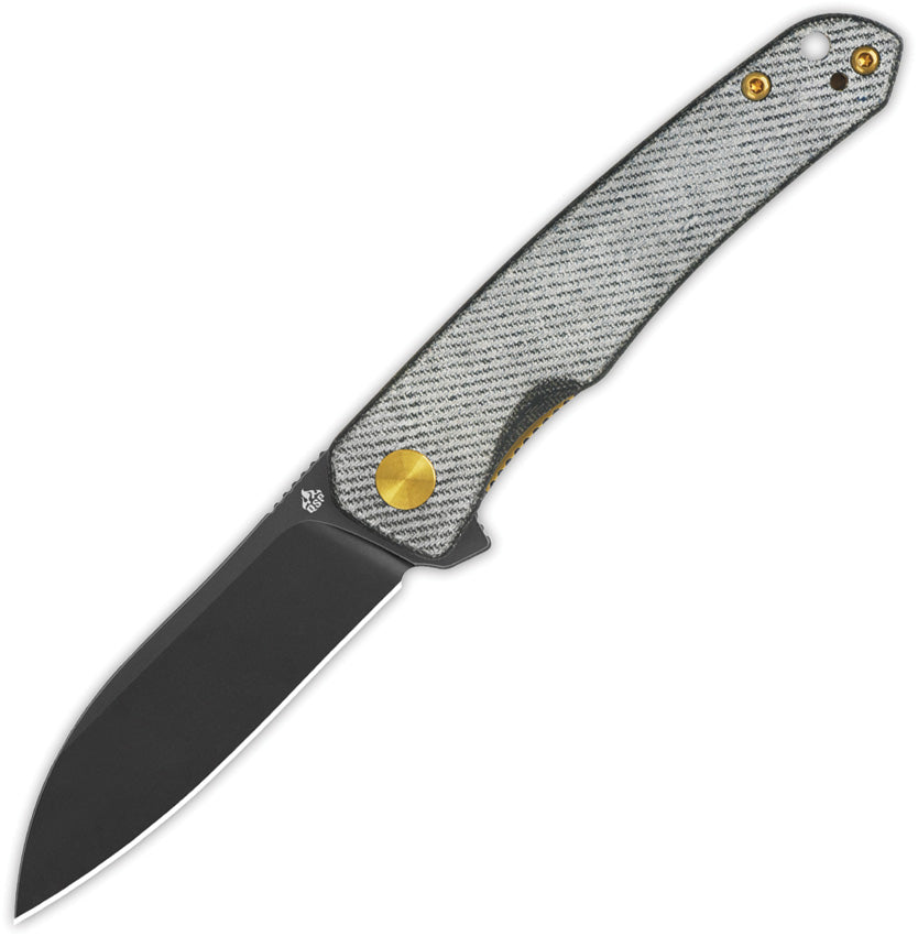 Otter Linerlock Denim Micarta QS140-F2