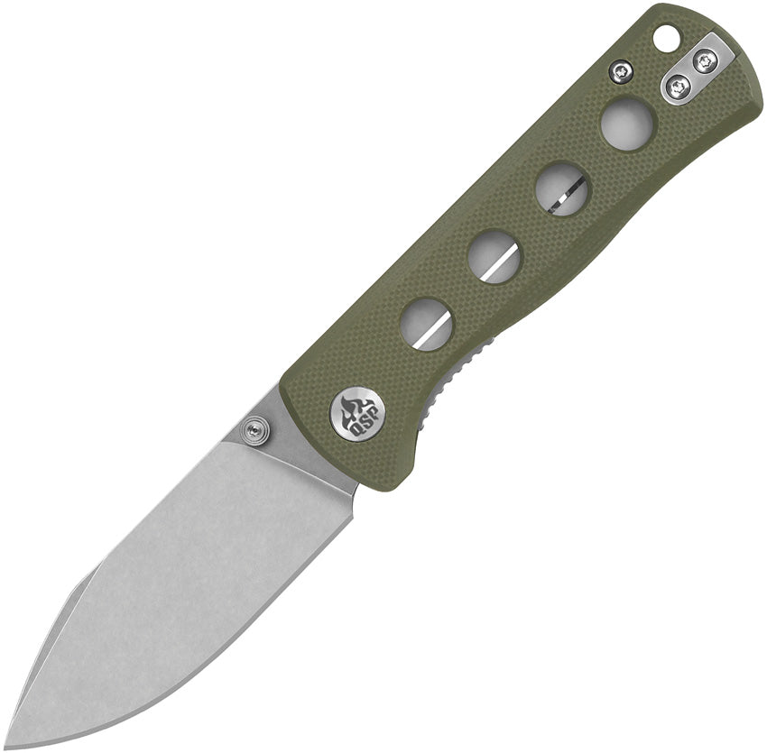 Canary Linerlock Olive G10 QS150-F1