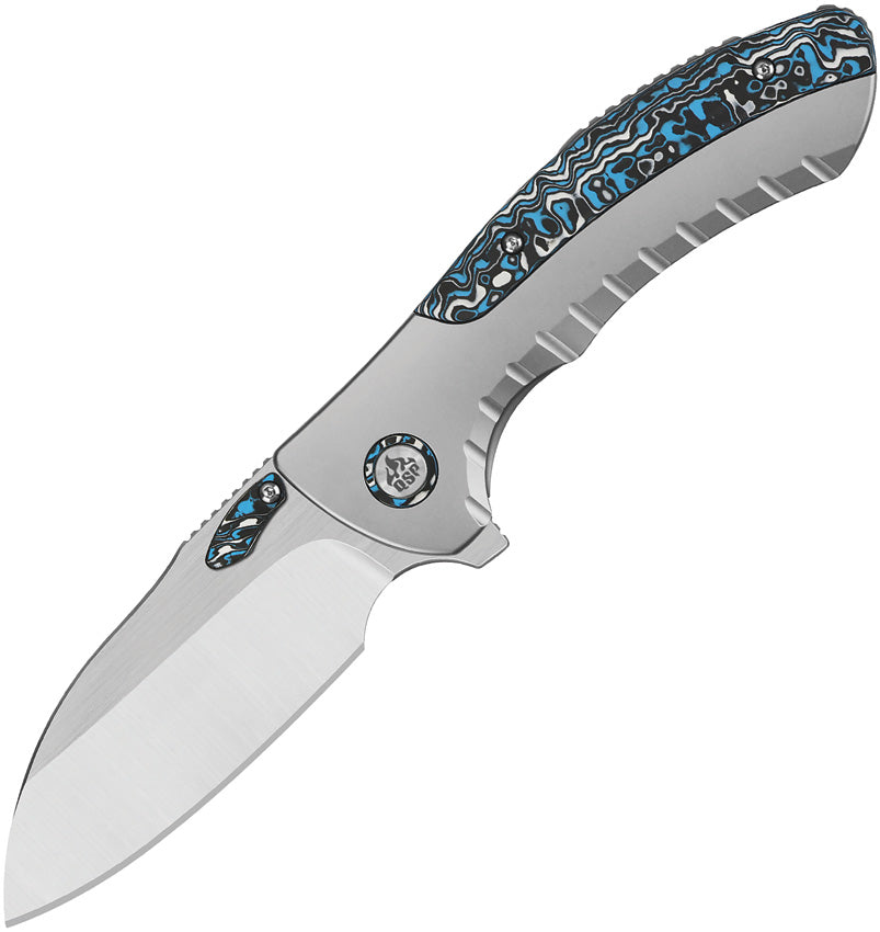 Capybara Framelock Ti CF QS152-A1