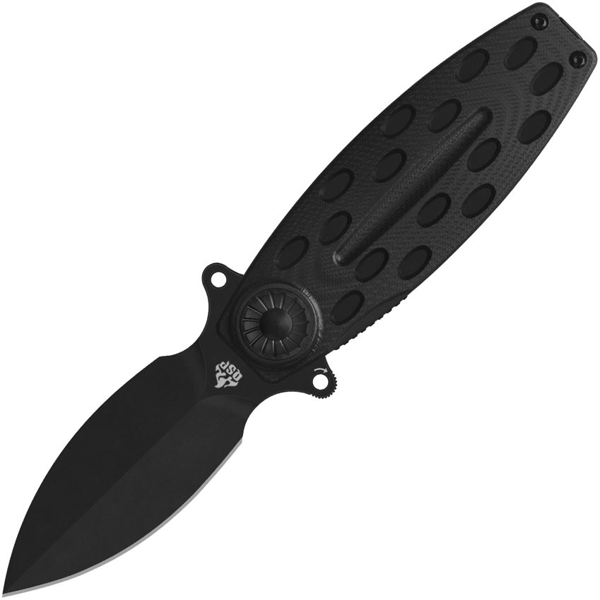 Beetle Linerlock Black G10 QS162-B