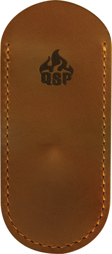 Leather Sheath Lt Brn QSP002A