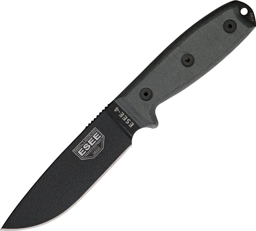Model 4 Plain Edge ESEE-4P-MB