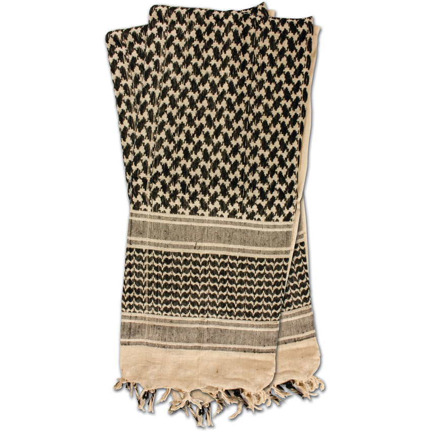 Shemagh Head Wrap Khaki/BLK 70-02
