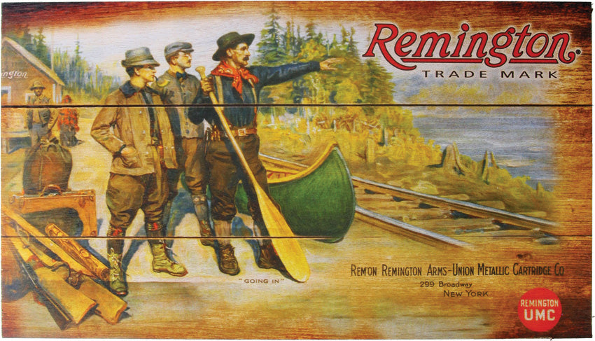 UMC Canoe Wood Sign RESG006